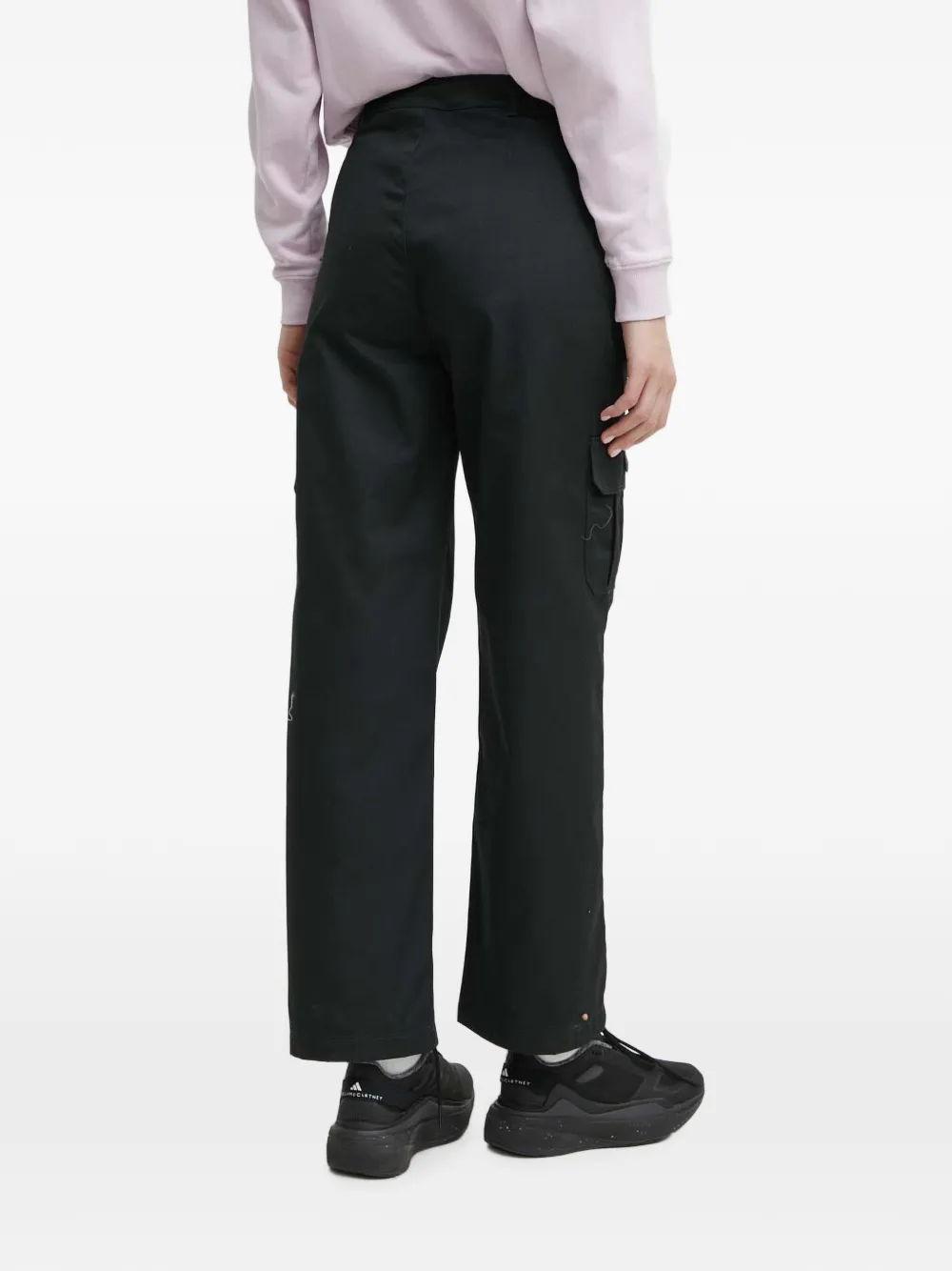 Champion Broek met logopatch en zak Zwart