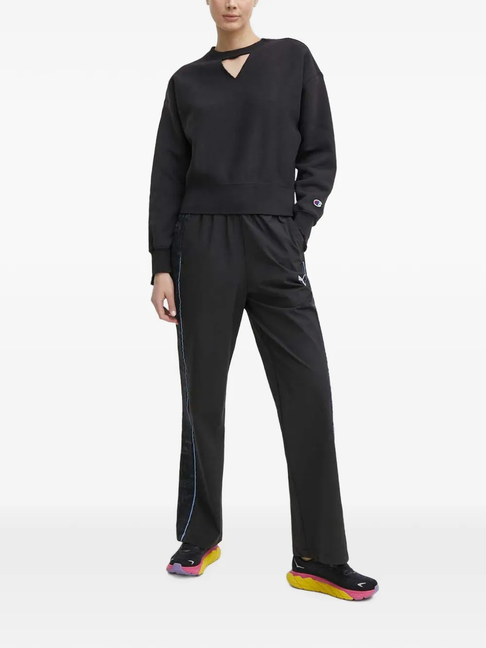 Champion Sweater met V-hals Zwart