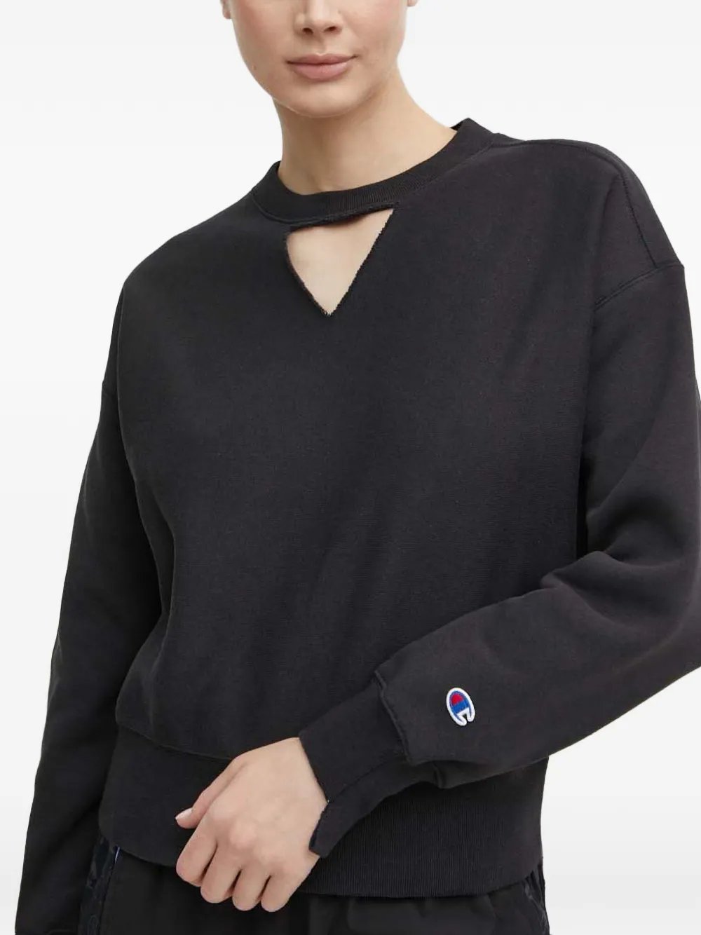 Champion Sweater met V-hals Zwart