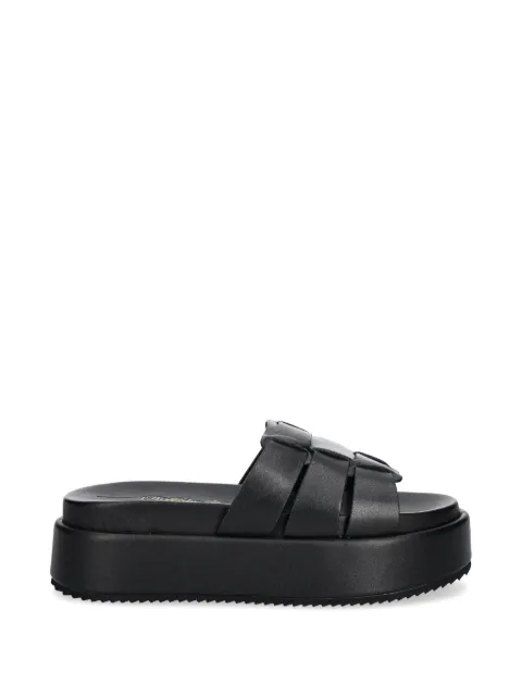Buffalo Noa woven platform sandals 