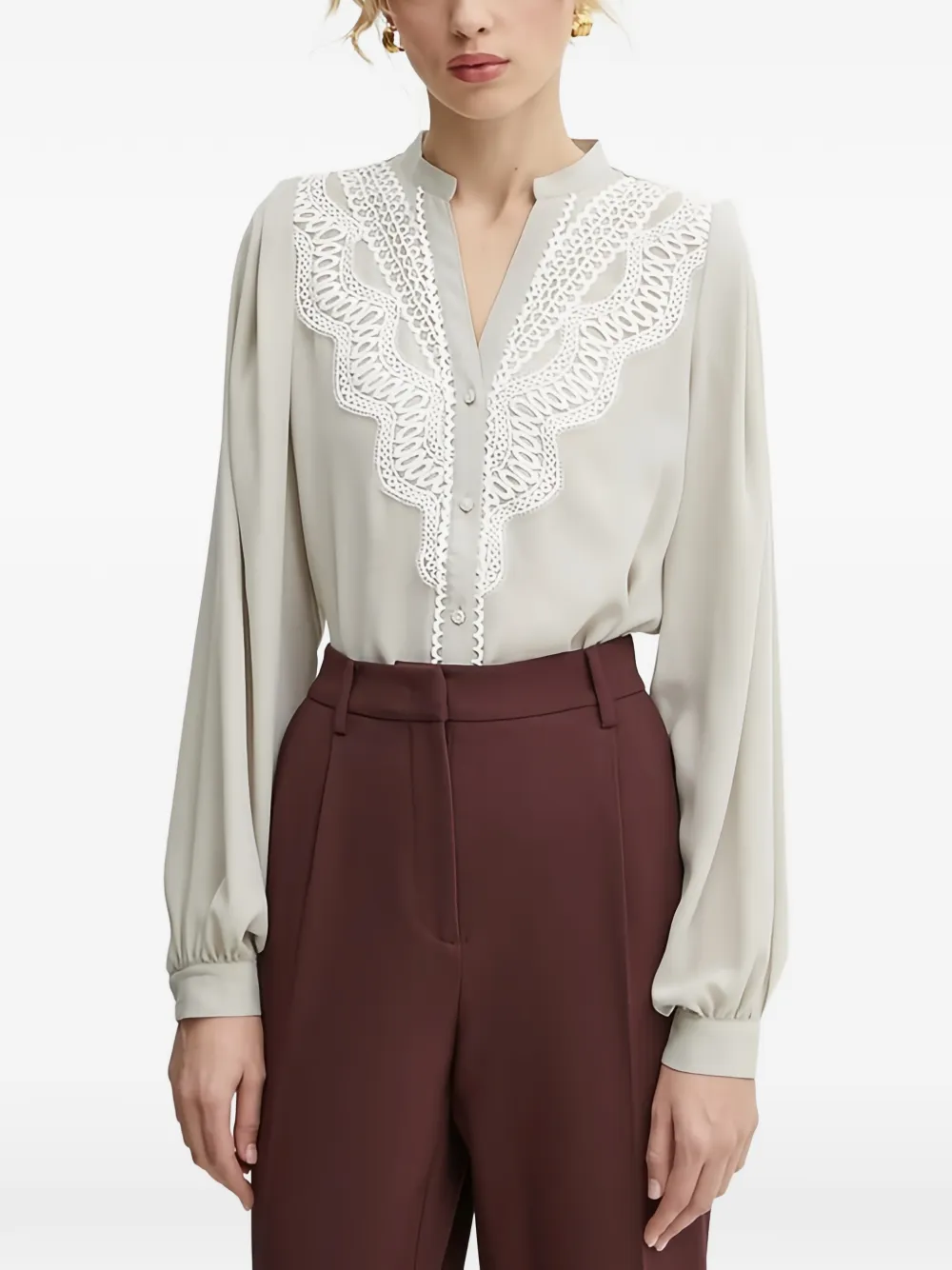 Bruuns Bazaar Camilla Abenas blouse - Toni neutri