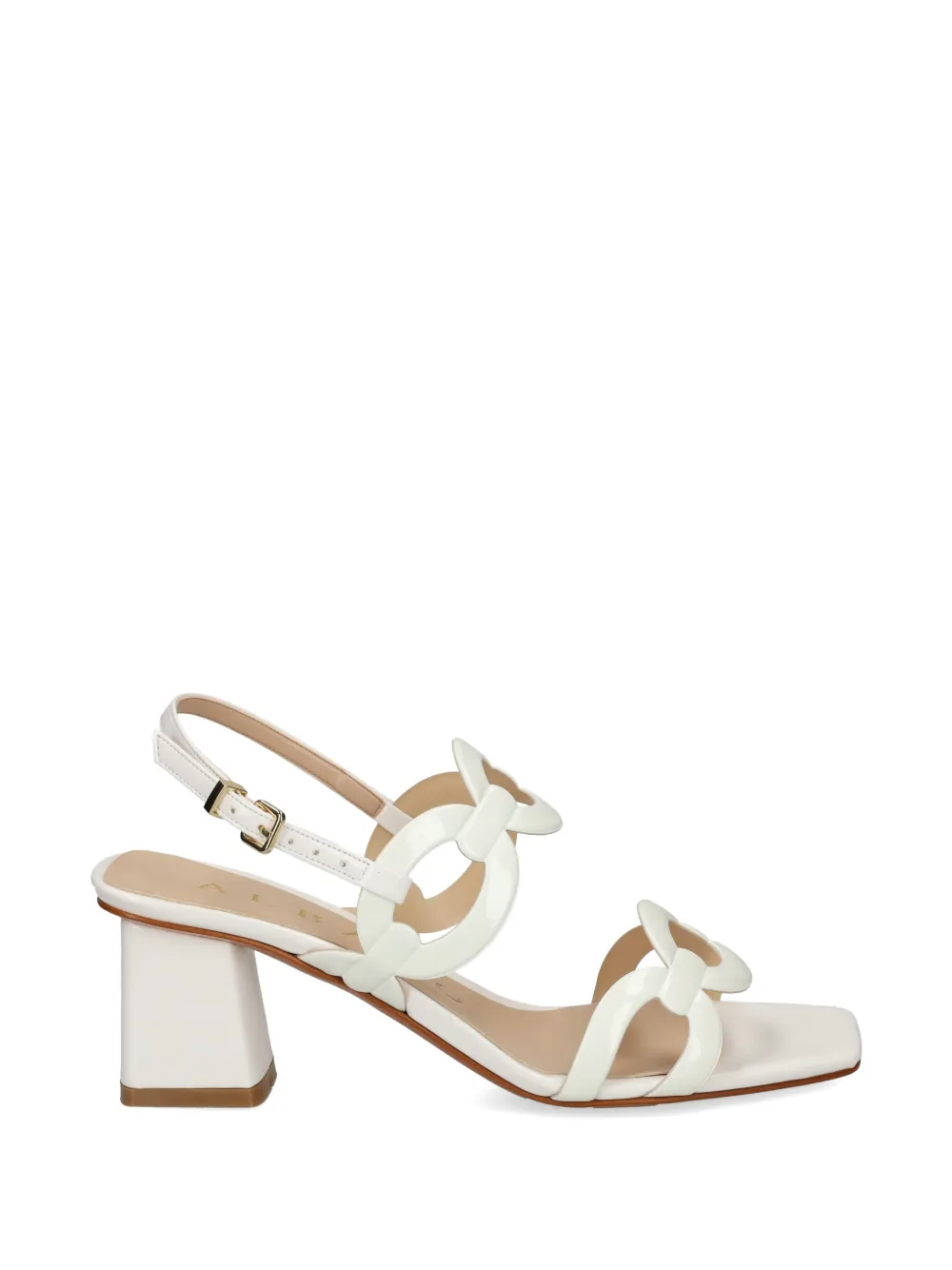 Albano cut-out sandals Wit