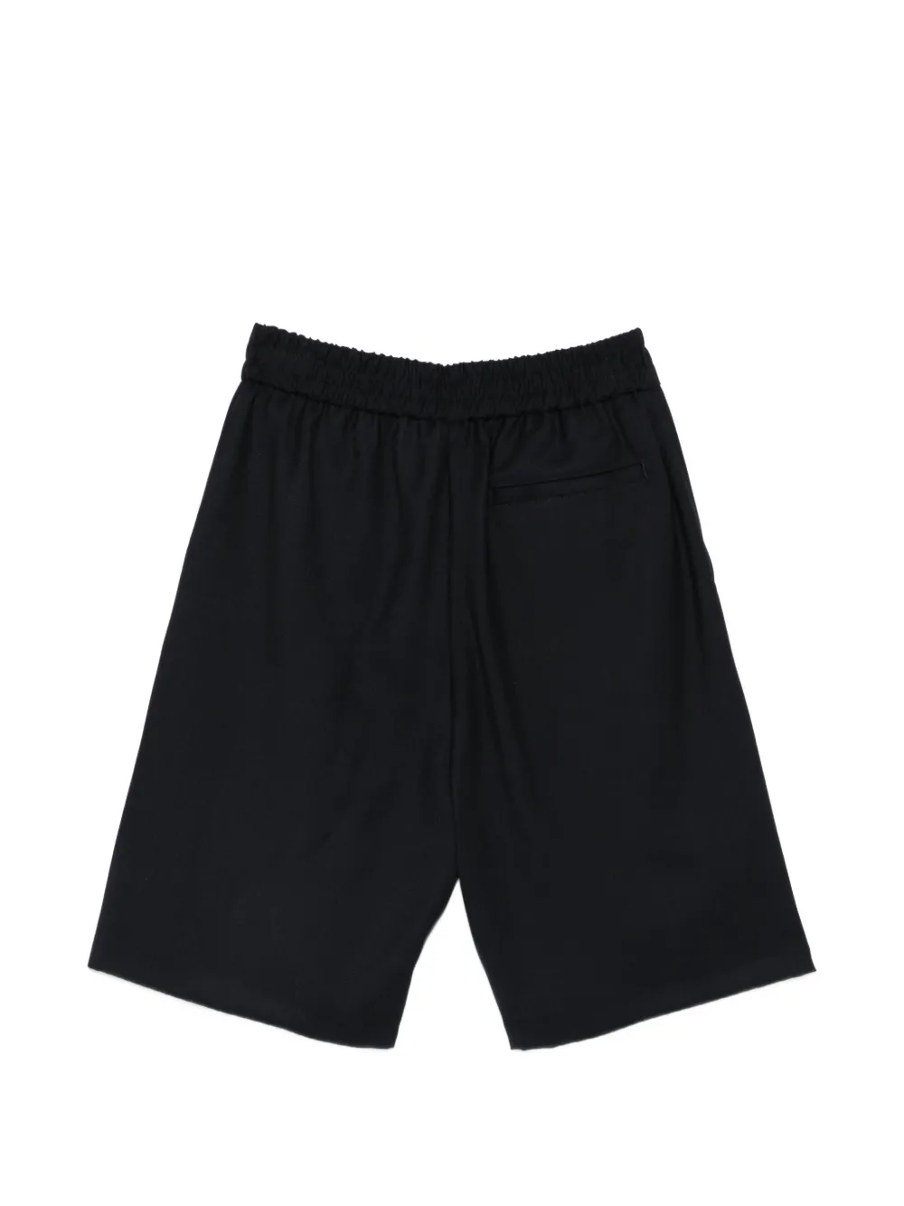 Balmain Kids Shorts met logopatch Blauw