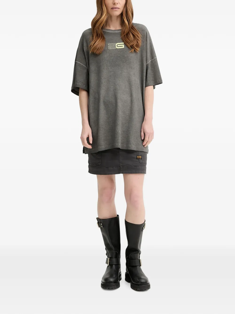 Gestuz short-sleeve T-shirt Grijs