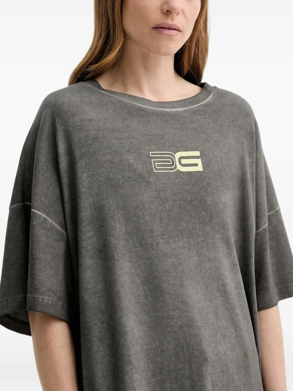 Gestuz short-sleeve T-shirt Grijs