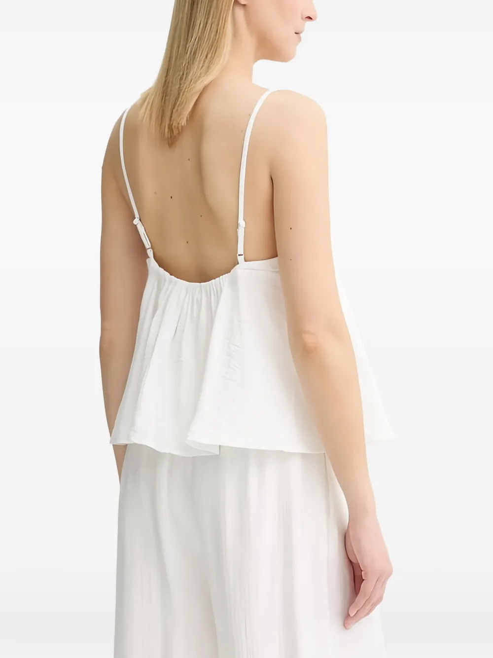 Gestuz GZcamila blouse met V-hals Wit