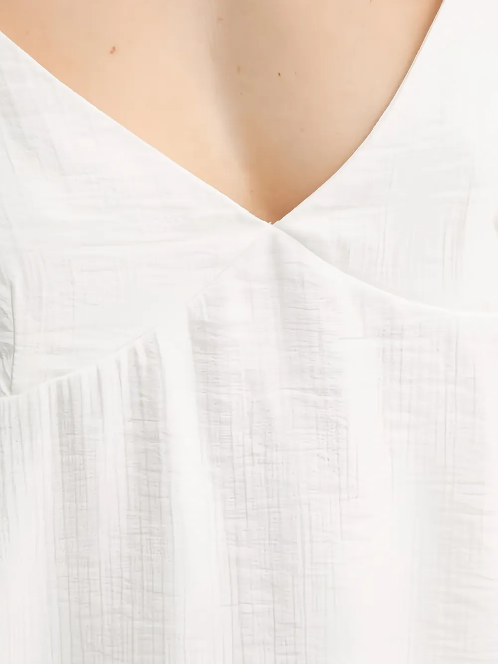 Gestuz GZcamila blouse met V-hals Wit