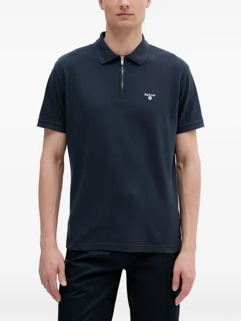 Barbour quarter-zip polo shirt