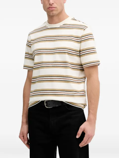 Barbour playera con rayas estampadas