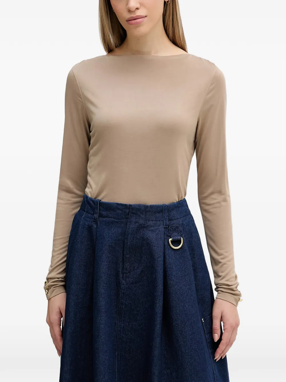 Barbour boat-neck top - Toni neutri