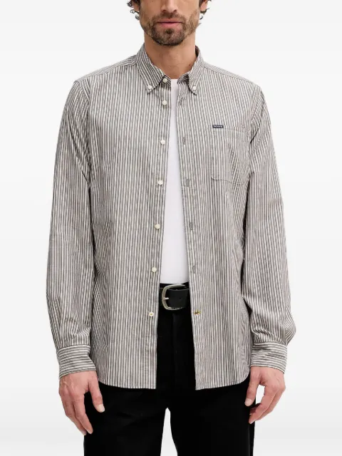 Barbour Longfield striped patch-pocket shirt