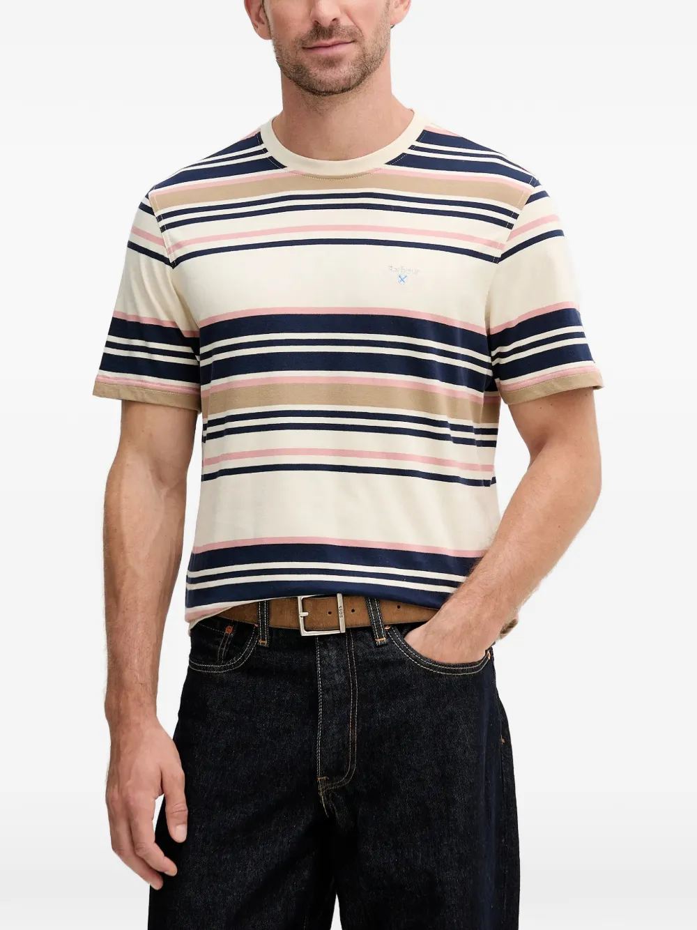 Barbour Aickmen crew neck T-shirt - Toni neutri