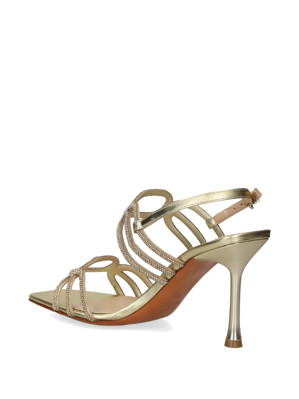 Albano crystal-embellished sandals Goud