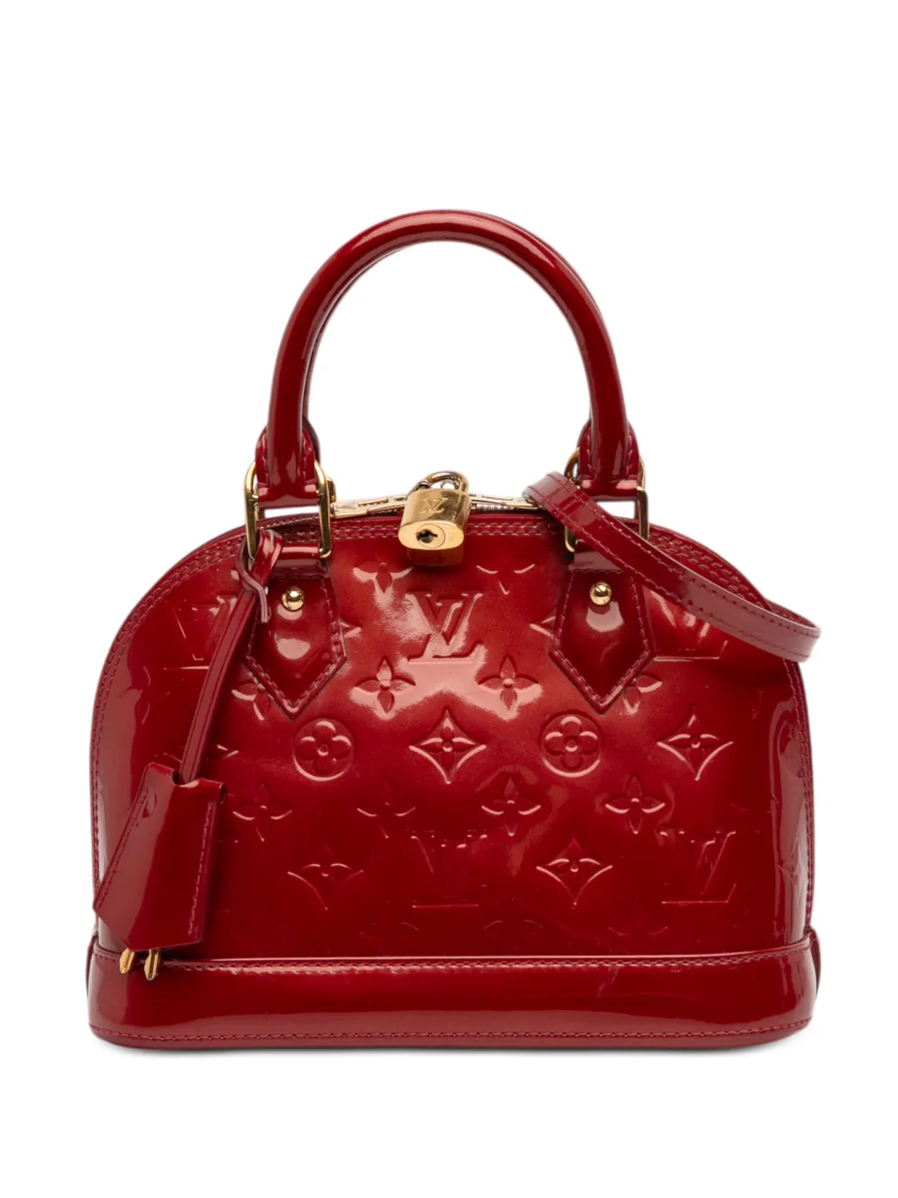 Louis Vuitton Pre-Owned 2000-2026 Monogram Vernis Alma BB satchel - Rosso