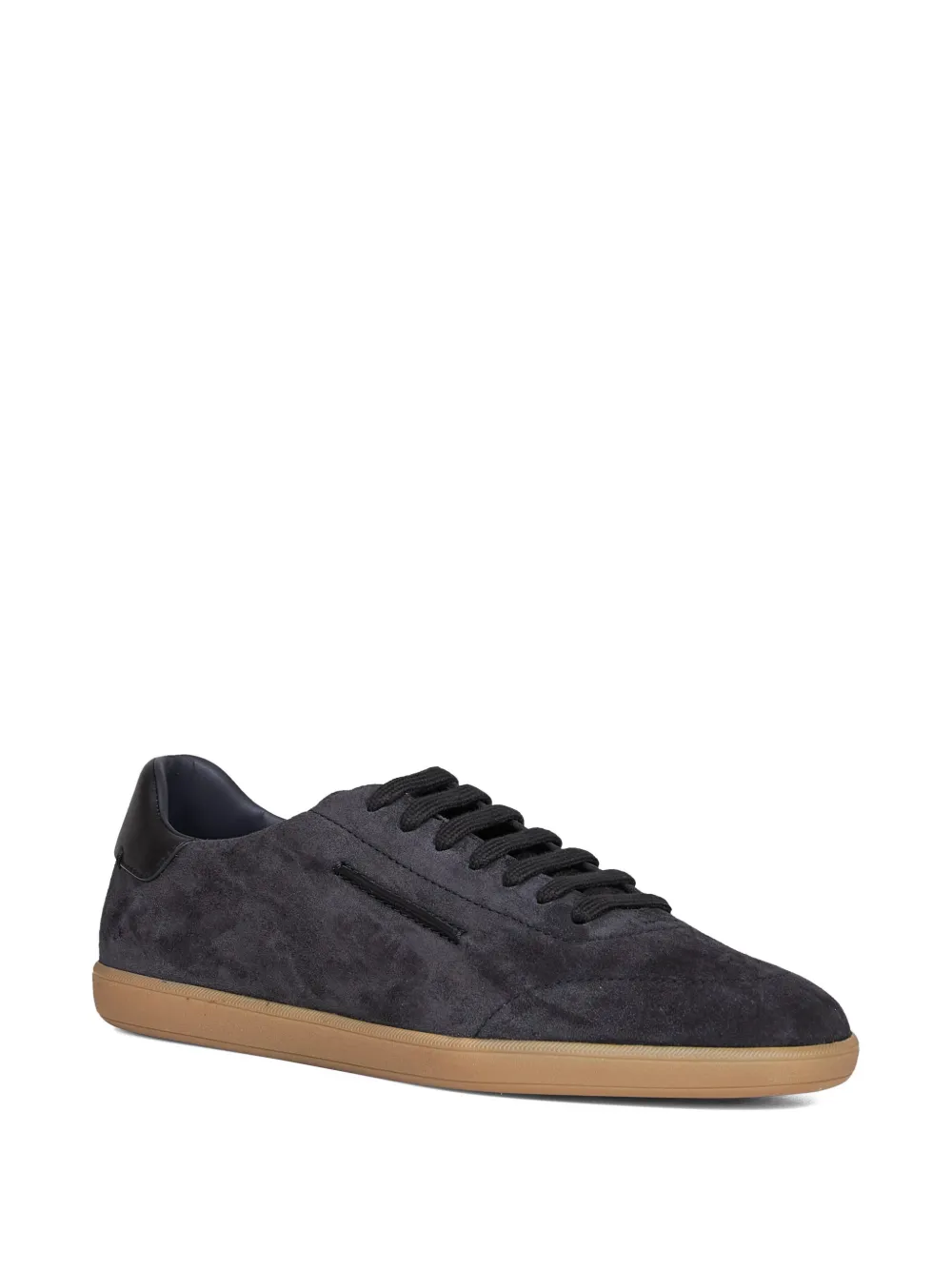 Zegna 232 suede sneakers Blauw