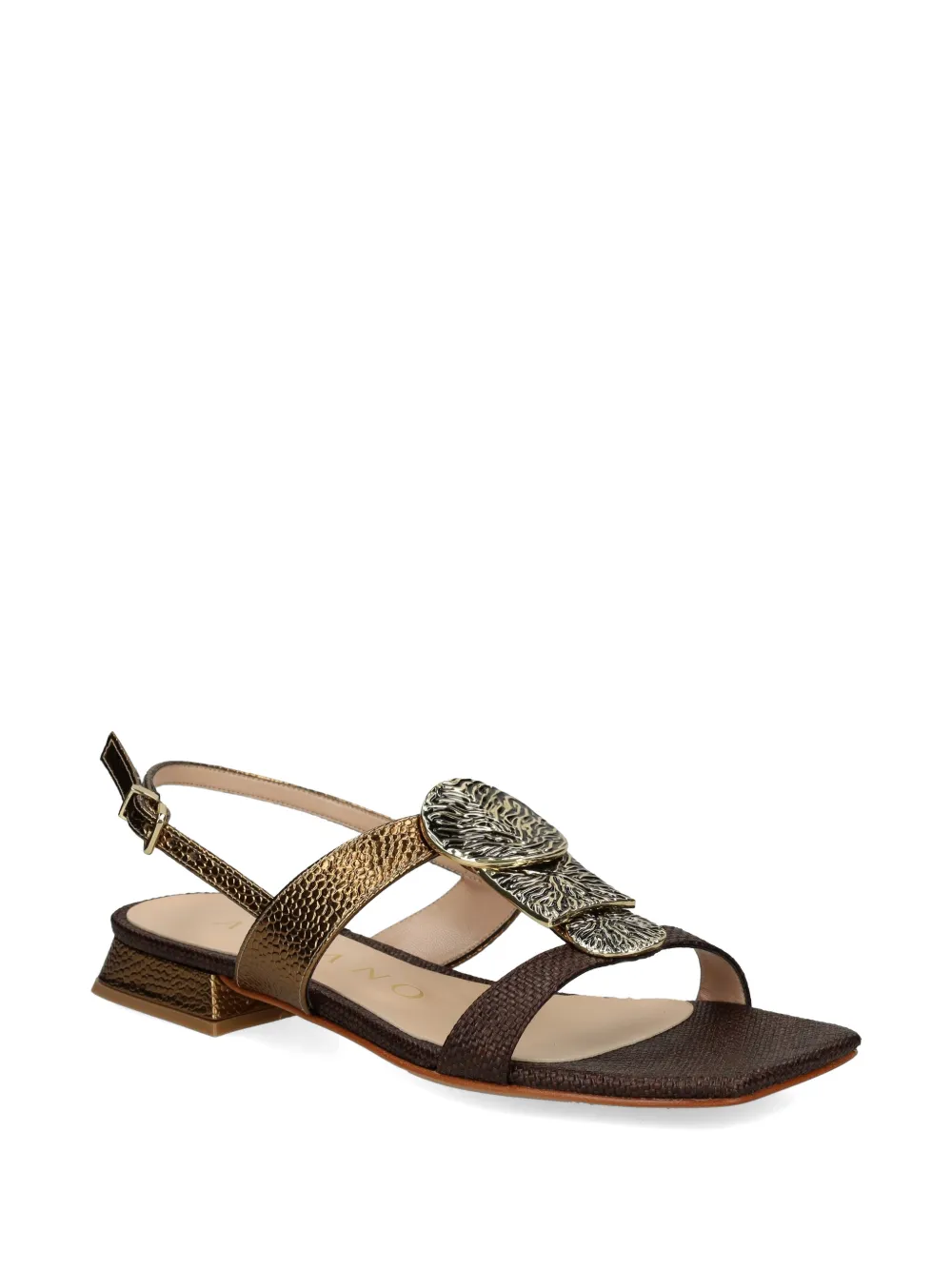 Albano engraved-appliqué sandals Bruin