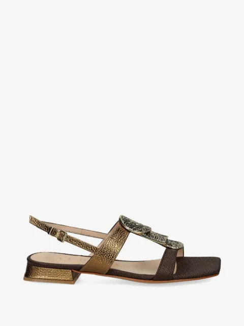 Albano engraved-appliqué sandals