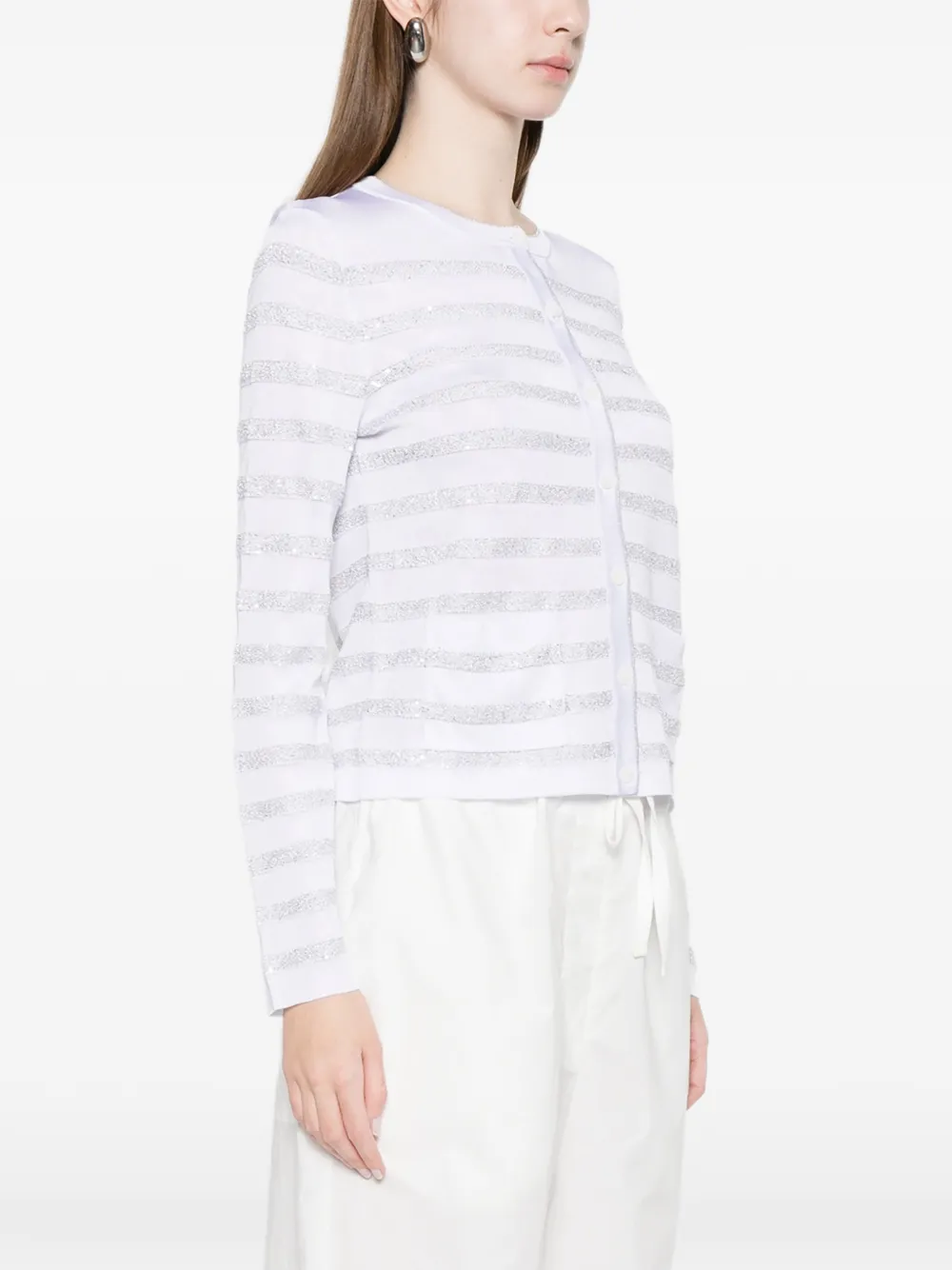  Missoni Buttoned Cardigan - White 