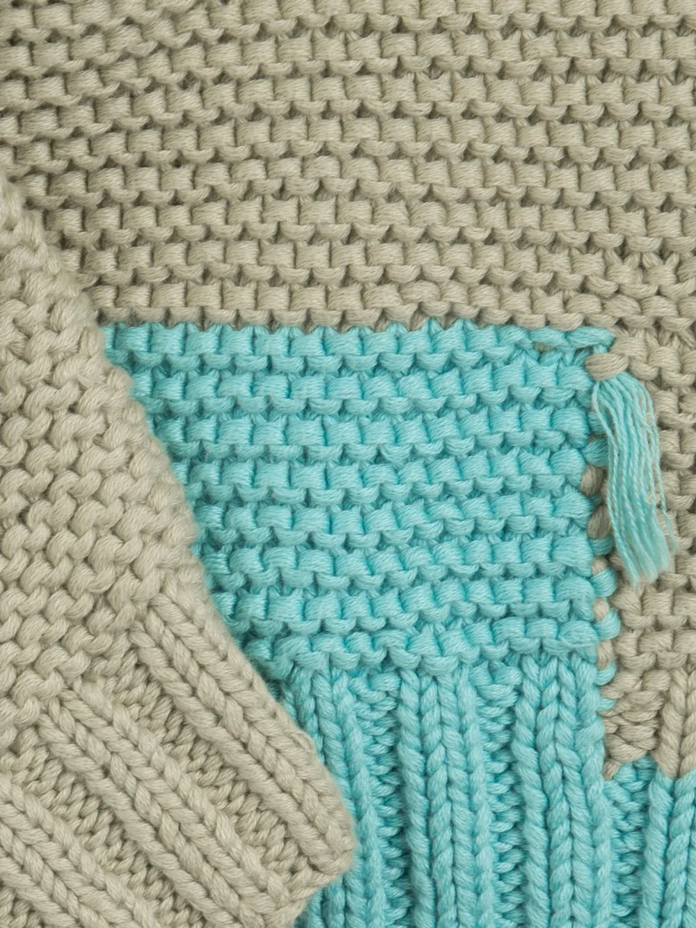 Colour-Block Cardigan