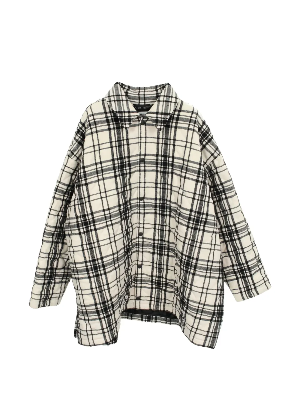 Balenciaga Pre-Owned 2000s check wool jacket - Bianco