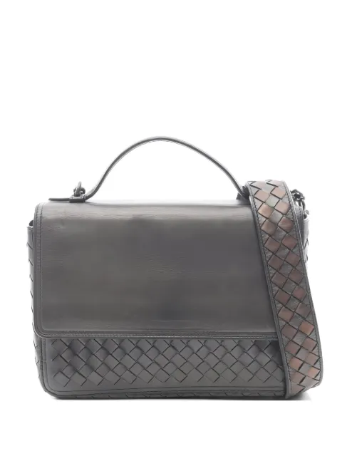Bottega Veneta Pre-Owned 2000s intrecciato leather tote bag