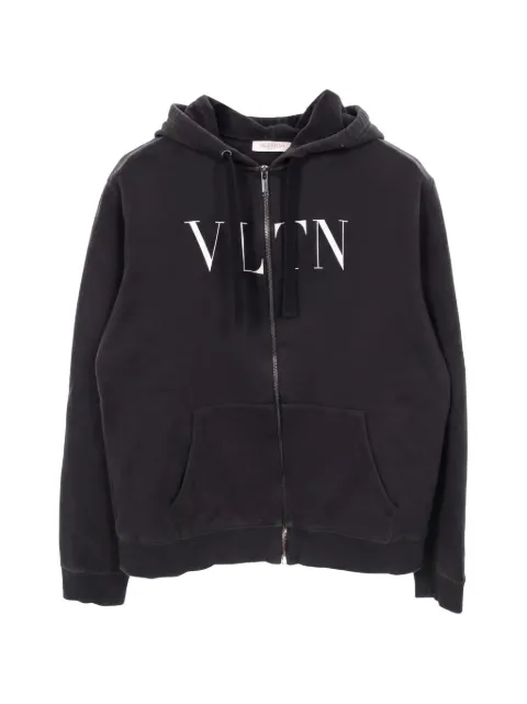 Valentino Garavani Pre-Owned 2000s logo zip hoodie