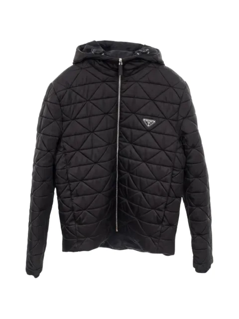 Prada Pre-Owned 2000s Re-Nylon hooded jacket