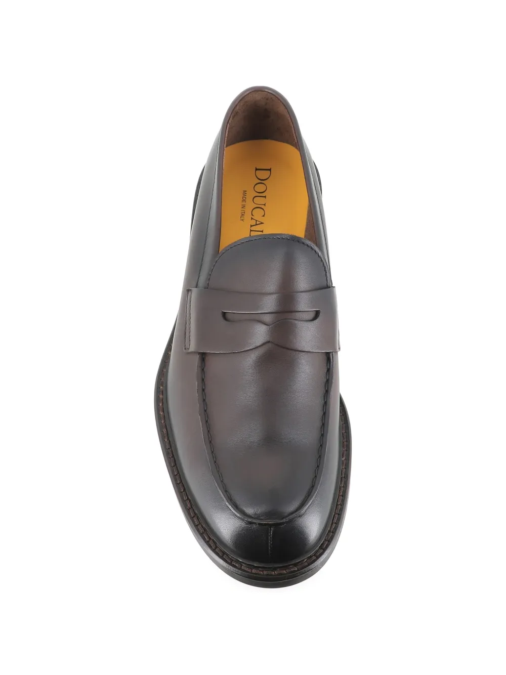 Doucal's penny leather loafers Bruin