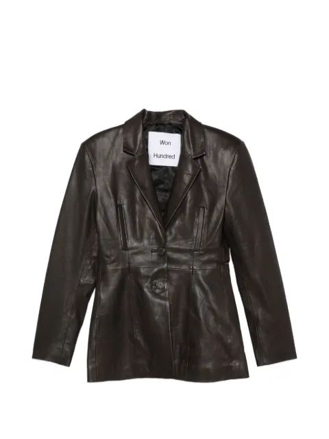 Won Hundred Silva leather jacket