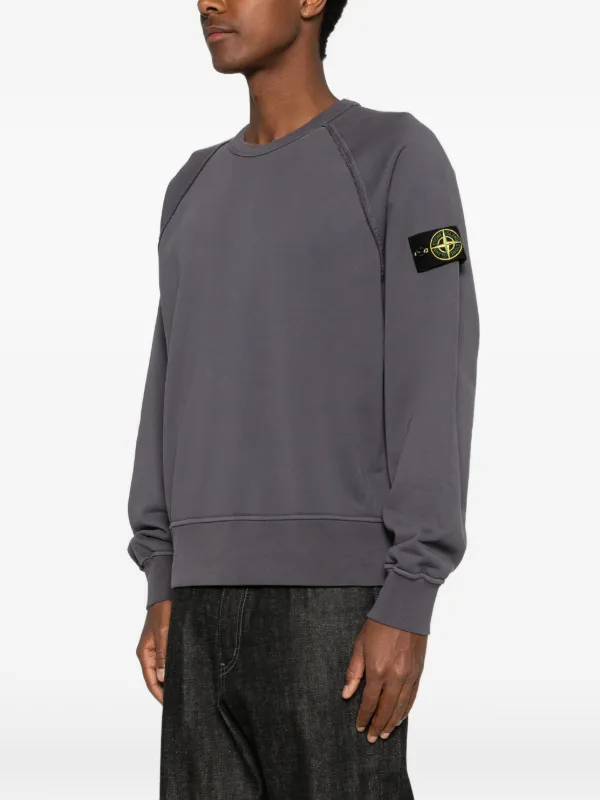 Stone Island コンパスバッジ スウェットシャツ | グレー | FARFETCH JP