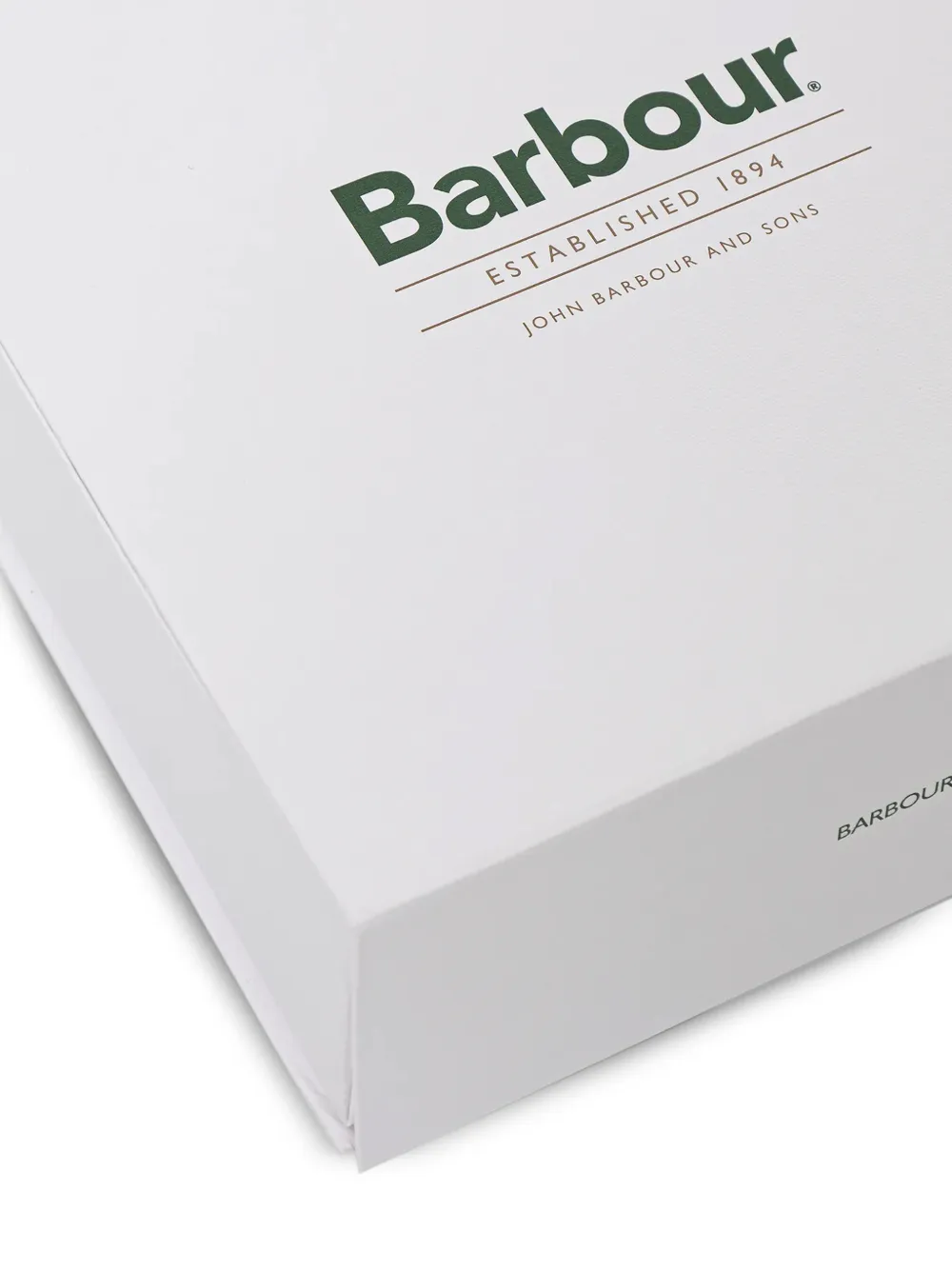 Barbour Wafelgebreide muts met pompon Groen
