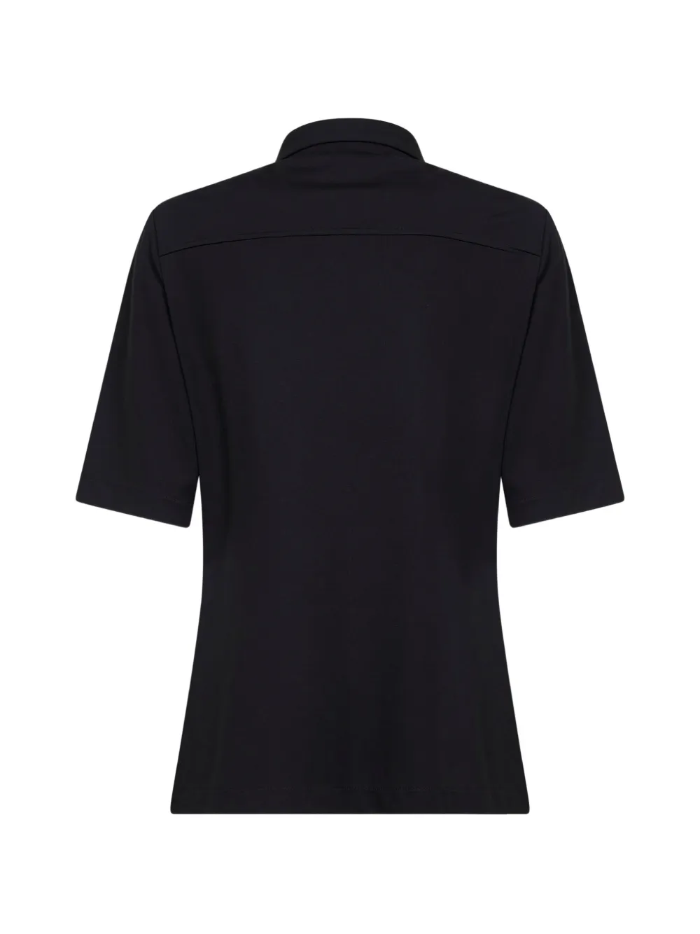 Blanca Vita Poloshirt met kraag Zwart