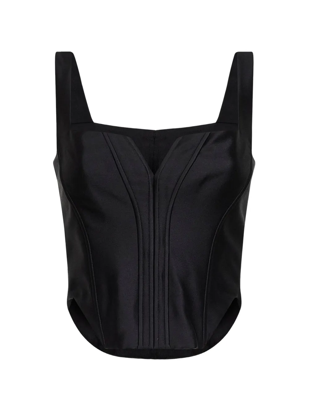Self-Portrait corset top - Nero
