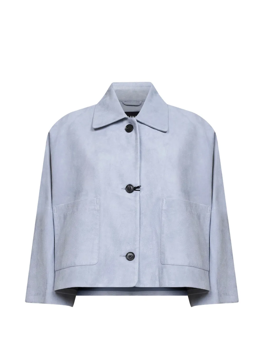 Arma Zhou leather jacket - Blu