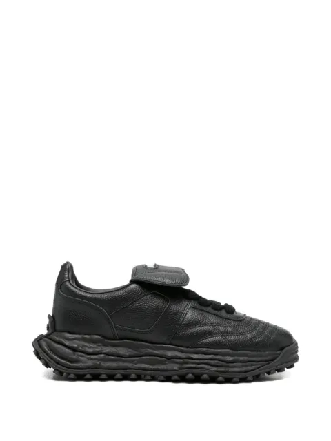 Maison MIHARA YASUHIRO textured leather sneakers