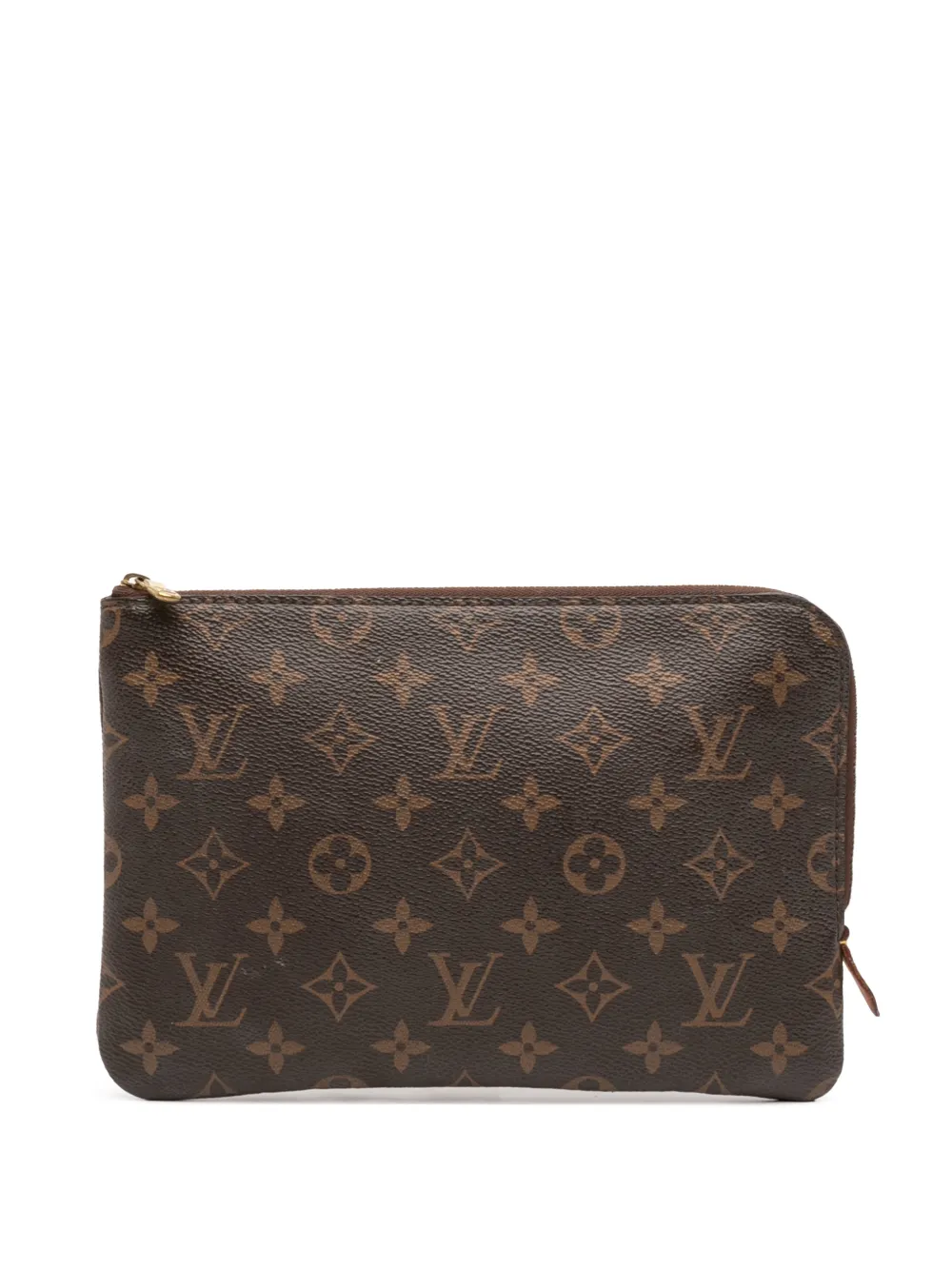 Louis Vuitton Pre-Owned 2019 Monogram Etui Voyageur PM clutch bag - Marrone