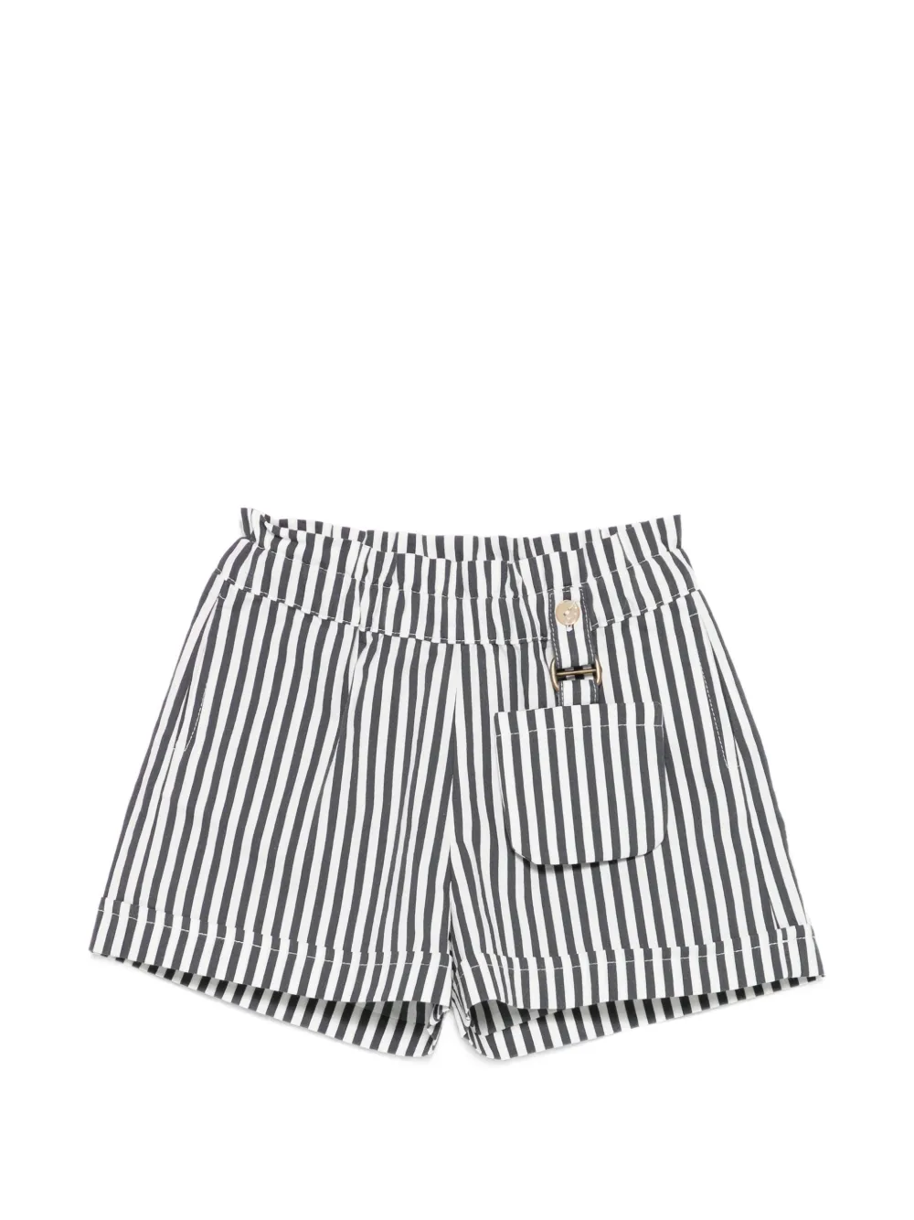 Zhoe & Tobiah striped pocket shorts - Grigio