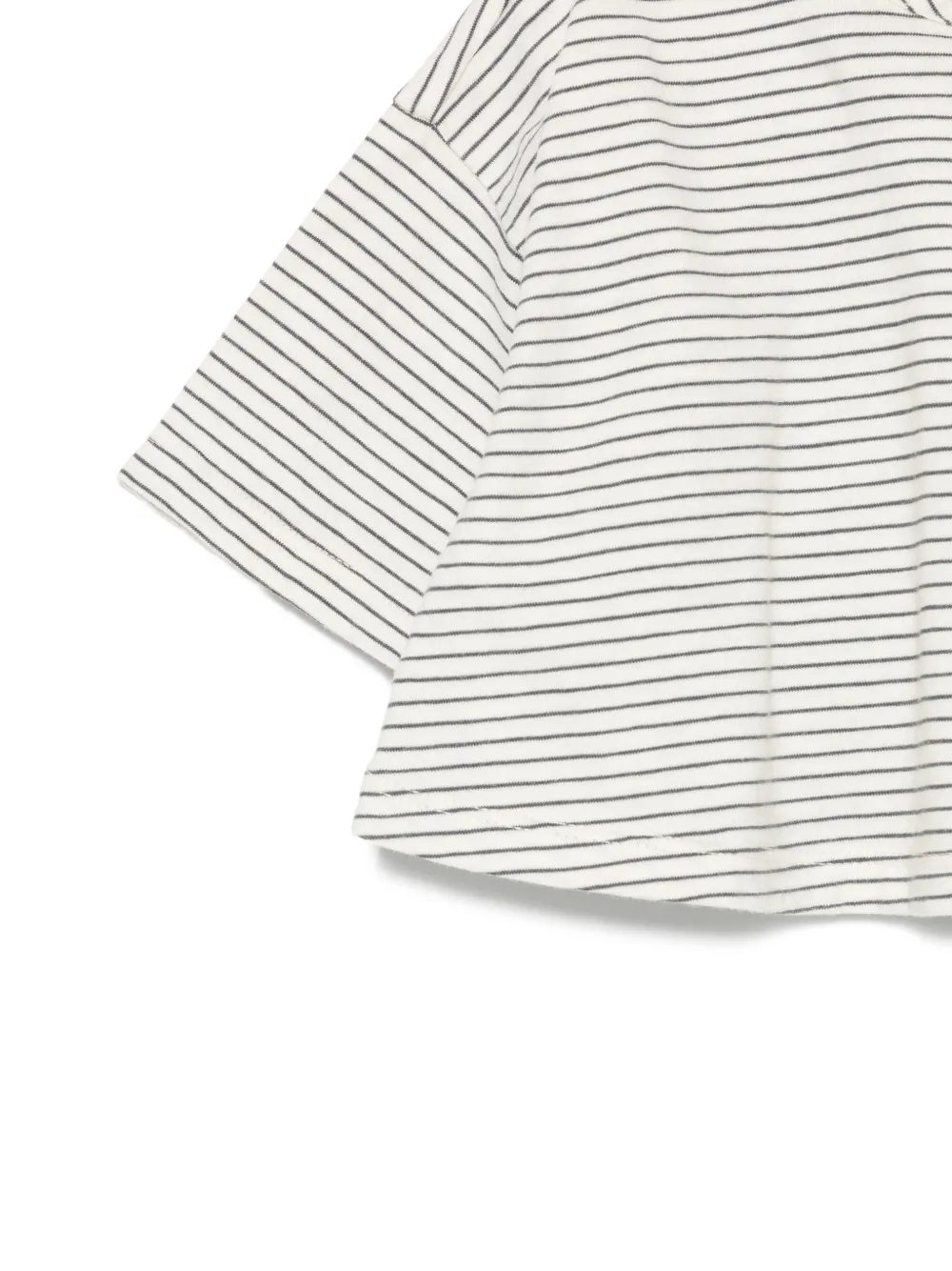 Zhoe & Tobiah Gestreepte top Beige