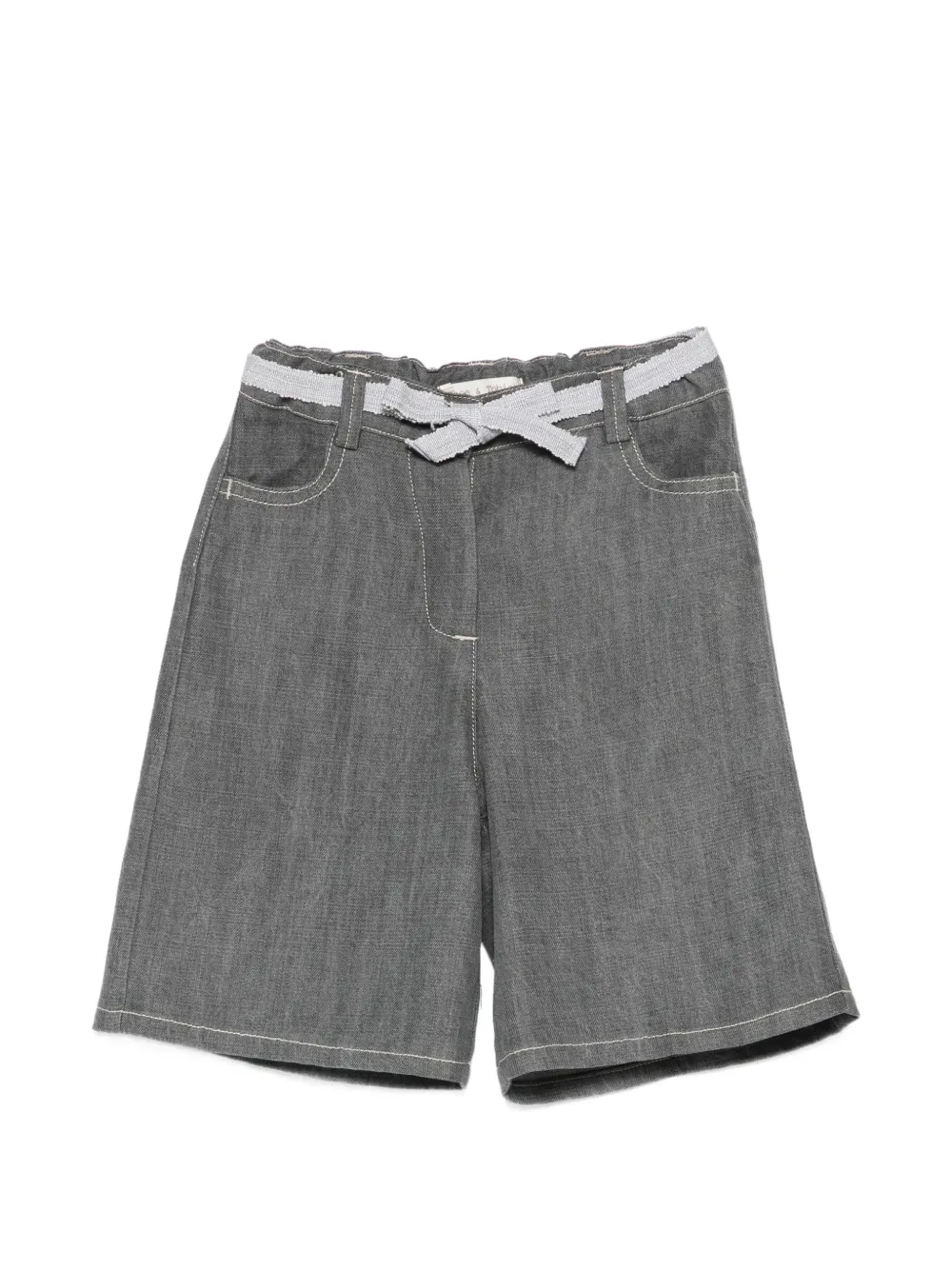 Zhoe & Tobiah bow trousers - Grigio