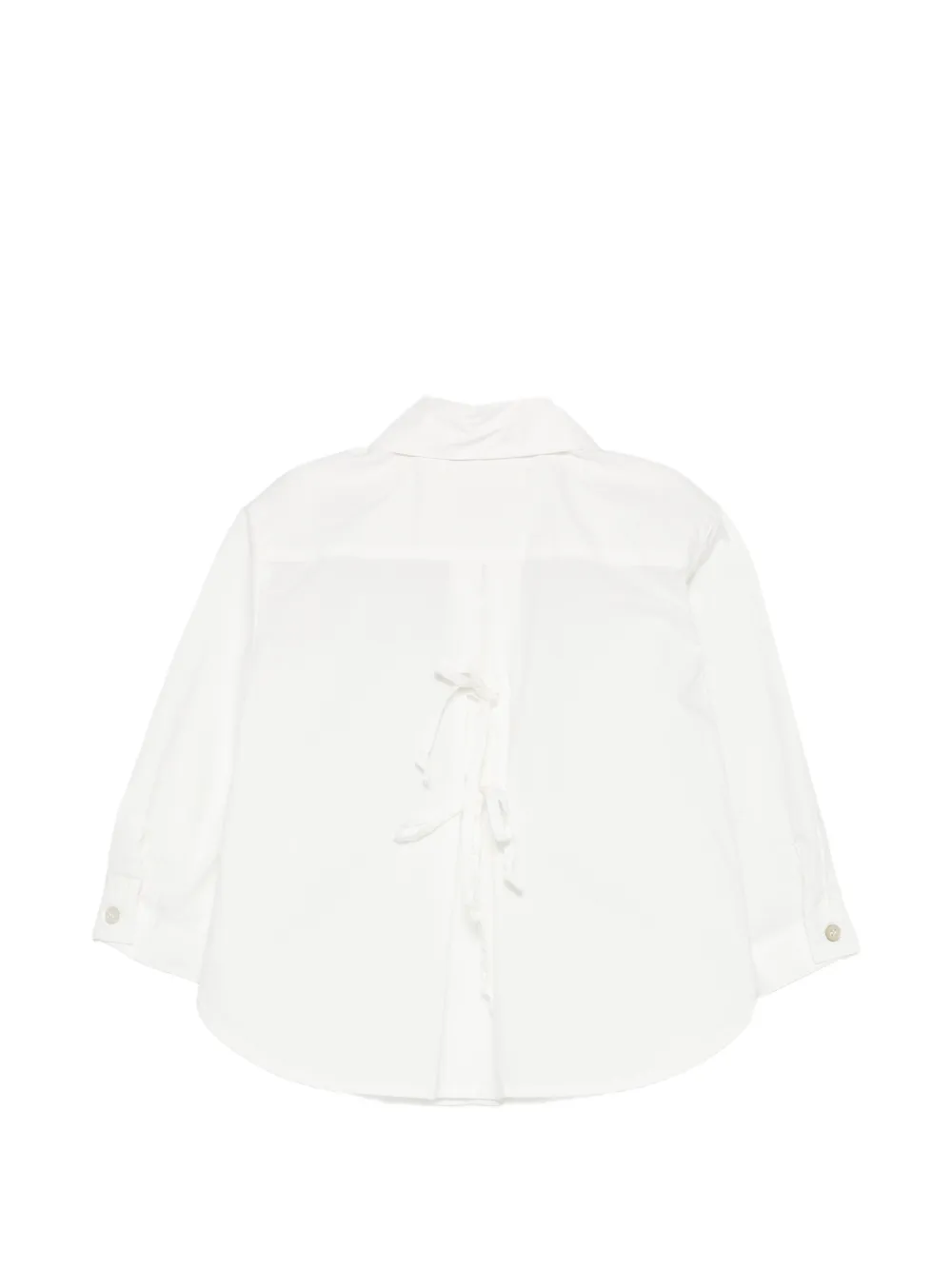 Zhoe & Tobiah Shirt met bloemapplicatie Wit