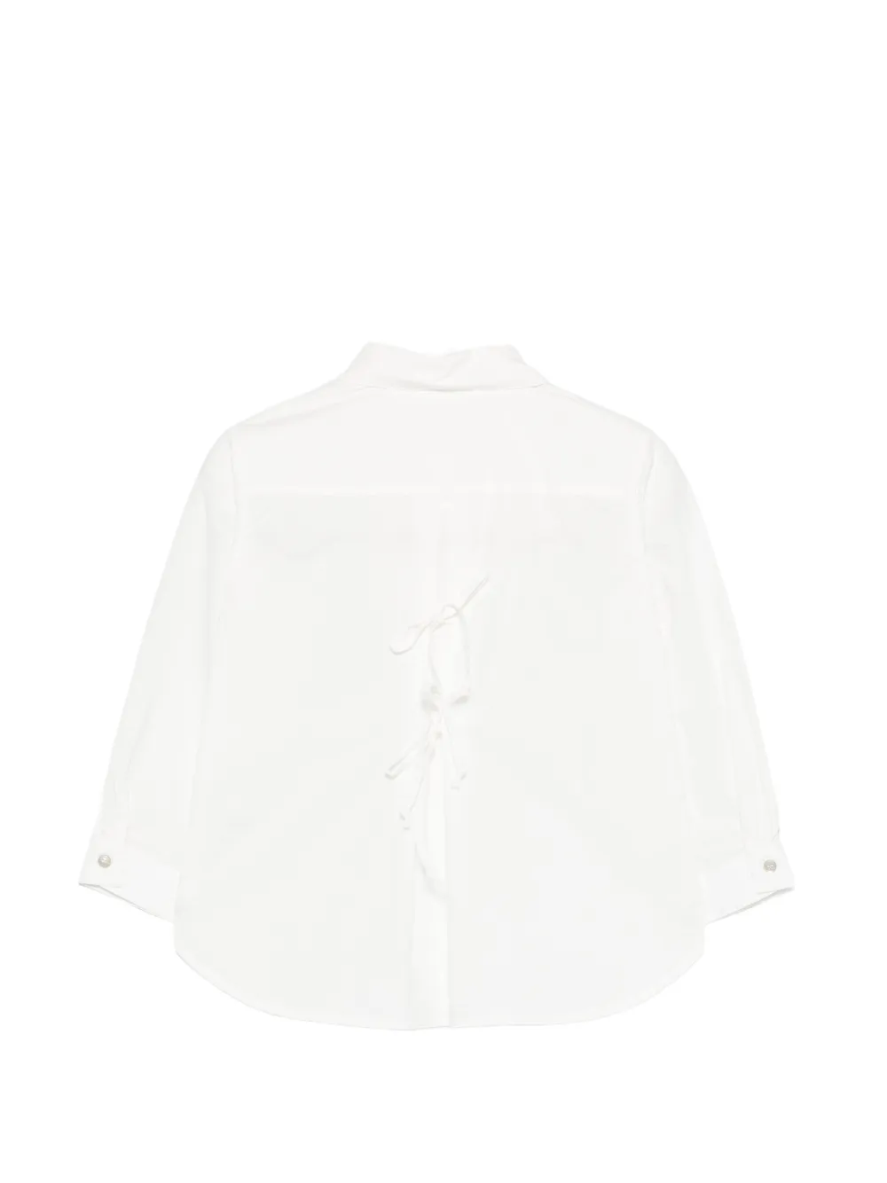 Zhoe & Tobiah Shirt met bloemdetail Wit