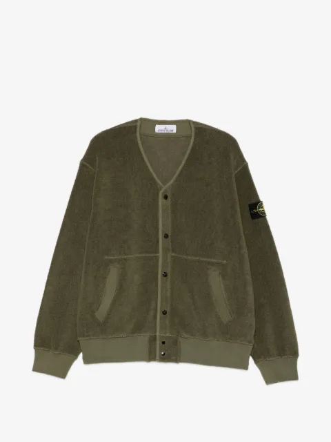 Stone Island cárdigan con bolsillos de parche