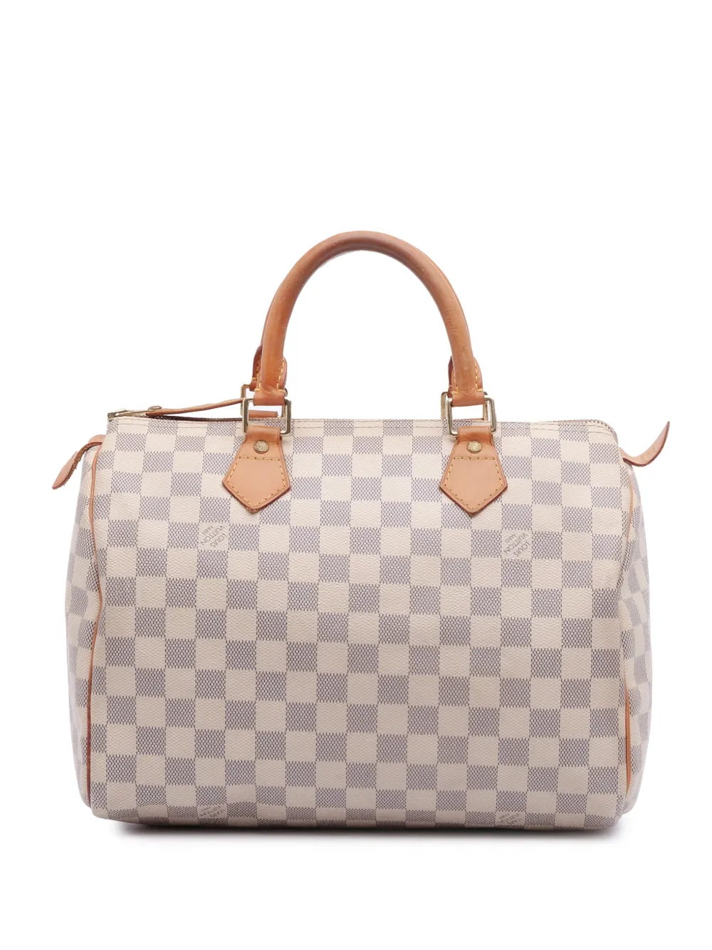 Louis Vuitton Pre-Owned 2012 Damier Azur Speedy 30 boston bag - Bianco