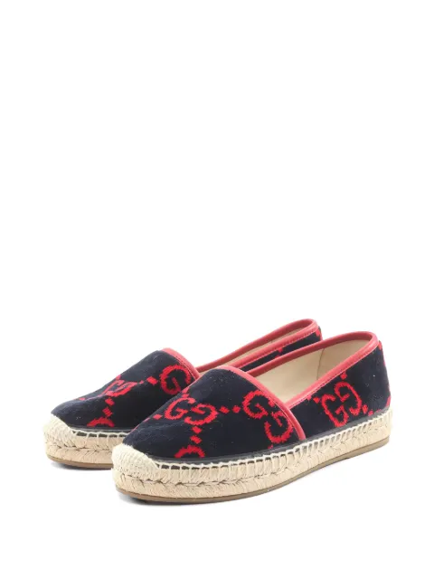 Gucci Pre-Owned 2000s gg pattern espadrilles