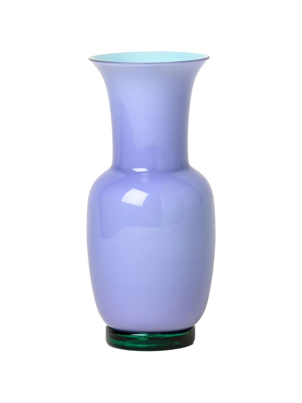Venini Opalino flared-neck vase - Violett