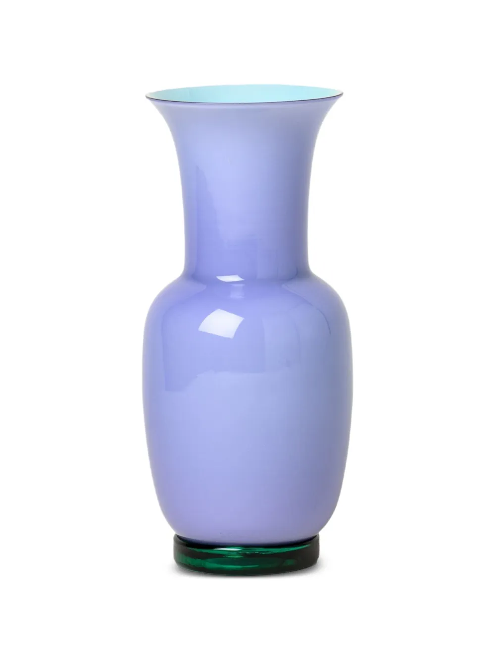 Venini Opalino flared-neck vase - Viola