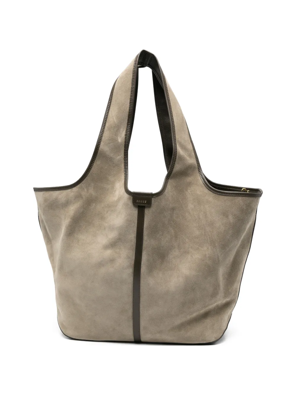 Soeur Douce trim-detail tote bag - Grigio