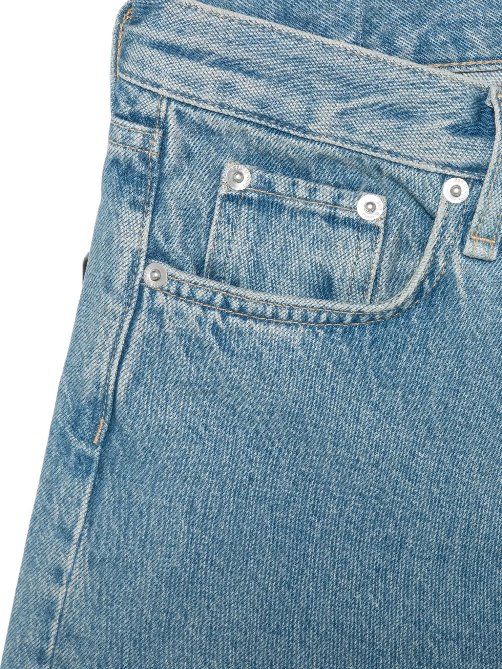  Rag & Bone Pocket Denim Shorts - Blue 