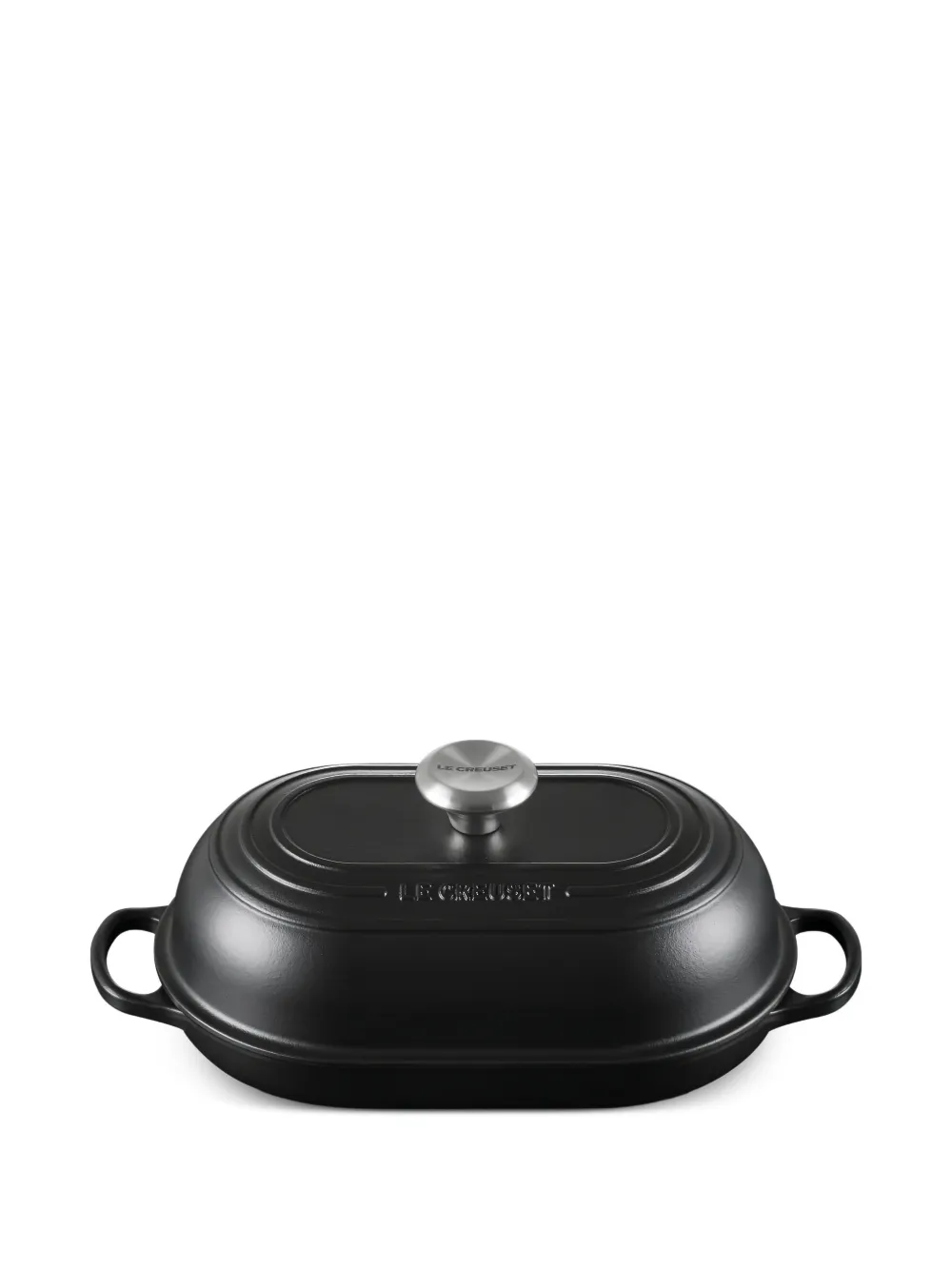  Le Creuset Plato De Pan Con Logo En Relieve - Negro 
