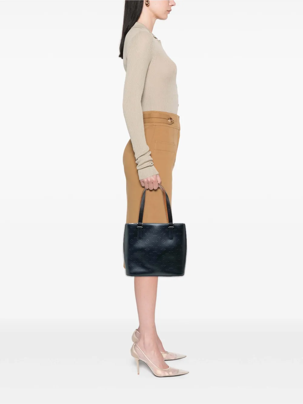 2002 Monogram Mat Stockton Tote Bag